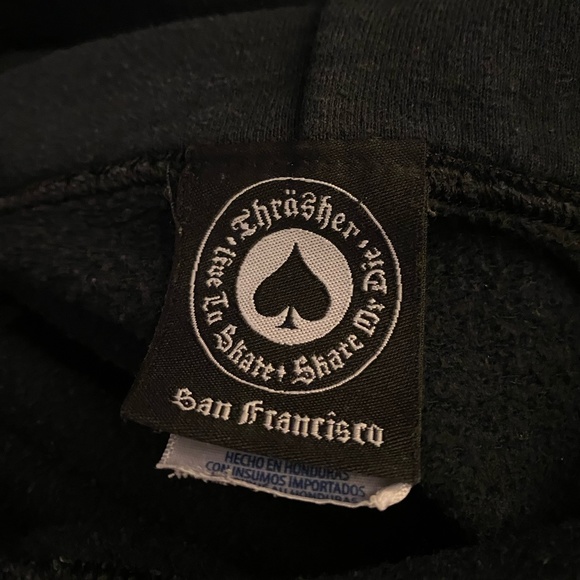 "Thrasher" Magazine Hoodie - Picture 2 of 2